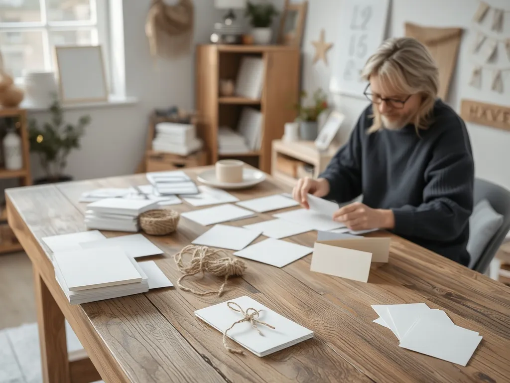 Klassisk nordisk hilsenskort