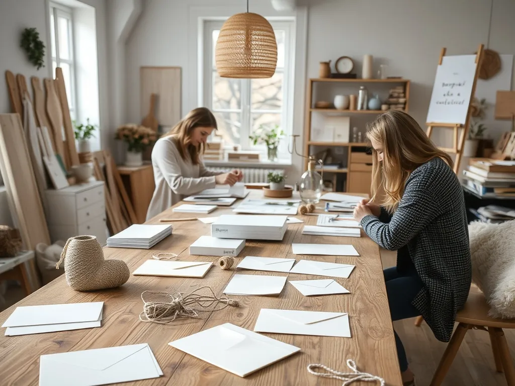 Skitser og design på tegnebord